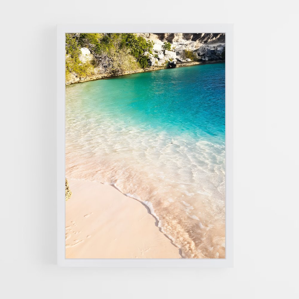 Poster Plongée à Deans Blue Hole – affiche Plongée en apnée (vue 3)